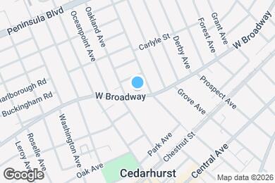 Map image of the property - 588 W Broadway