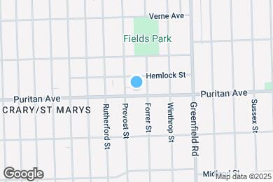 Map image of the property - Puritan Apartments