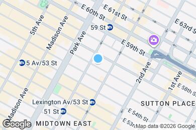 Map image of the property - 141 E 56th St