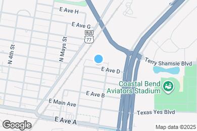 Map image of the property - 811 E Ave D