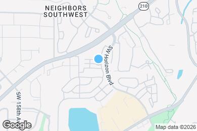 Map image of the property - 15186 SW Canyon Wren Way