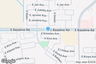 Map image of the property - 9742 E Knowles Ave