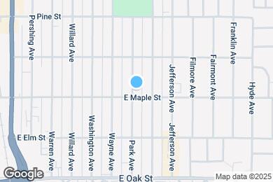 Map image of the property - 312 Park Ave