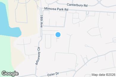 Map image of the property - 6208 Mimosa Gardens Dr