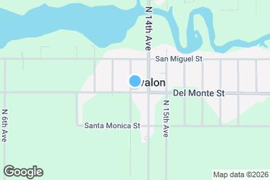 Map image of the property - 3004 N 13th Ave
