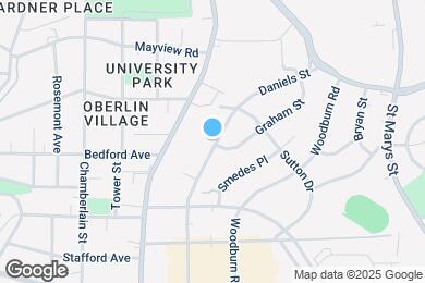 Map image of the property - 703 Daniels St