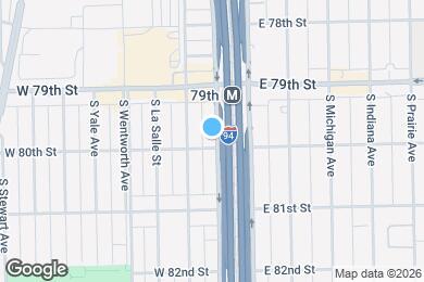 Map image of the property - 7950 S Lafayette Ave