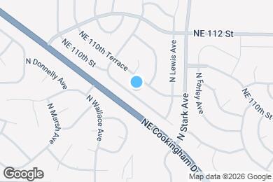 Map image of the property - 8652 NE 110th St