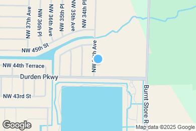 Map image of the property - 4341 NW 34th Ave