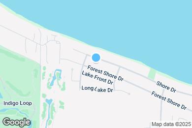 Map image of the property - 847 Shore Dr