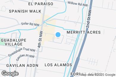 Map image of the property - Peaks at Los Ranchos