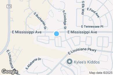 Map image of the property - 1162 S Coolidge Cir