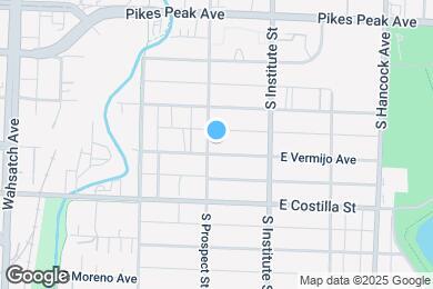 Map image of the property - 227 S Prospect St