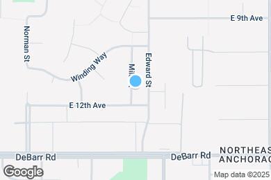Map image of the property - 1119 Mila St