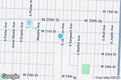 Map image of the property - 2118 S Jackson Ave