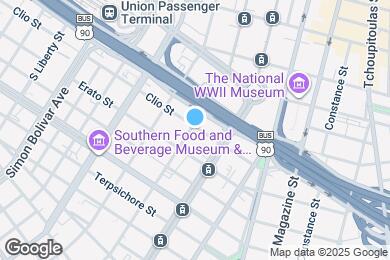 Map image of the property - 1208 Carondelet St