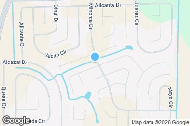 Map image of the property - 25368 Puerta Dr