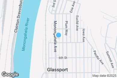 Map image of the property - 429 Monongahela Ave