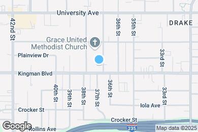 Map image of the property - 1048 37th St