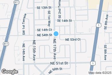 Map image of the property - 5372 NE 17th Ave