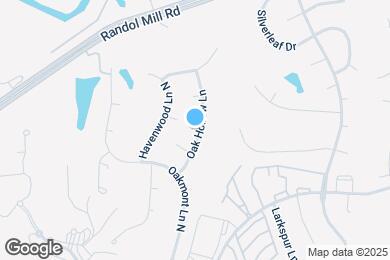 Map image of the property - 504 Oak Hollow Ln