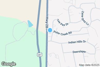 Map image of the property - 2179 Puter Creek Rd