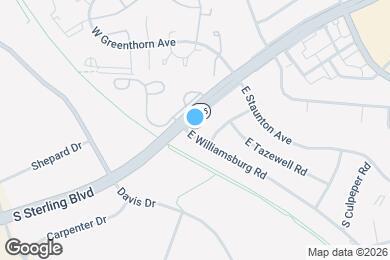 Map image of the property - 101 E Williamsburg Rd