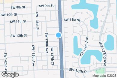 Map image of the property - 13701 SW 14th St