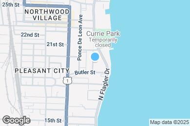 Map image of the property - 2016 Broward Ave