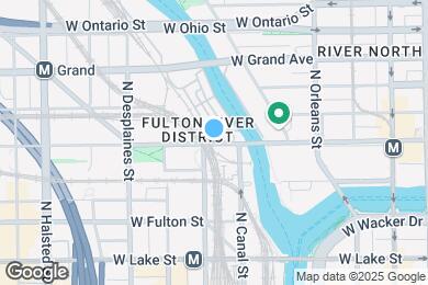 Map image of the property - 550 W Kinzie St
