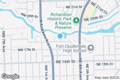 Map image of the property - 1725 NE 2nd Ave