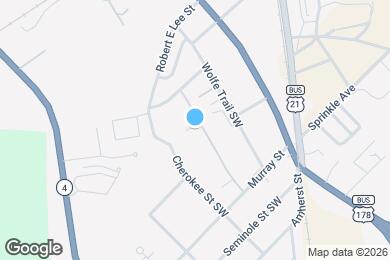 Map image of the property - 1210 Douglas MacArthur St