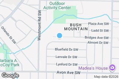 Map image of the property - 1429 Almont Dr SW