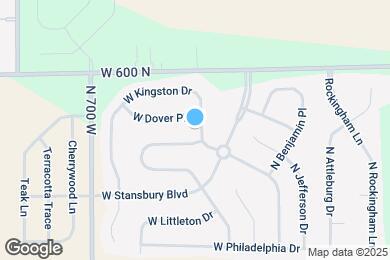 Map image of the property - 5862 N Quincy Dr