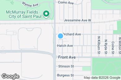 Map image of the property - 1023 N Churchill St