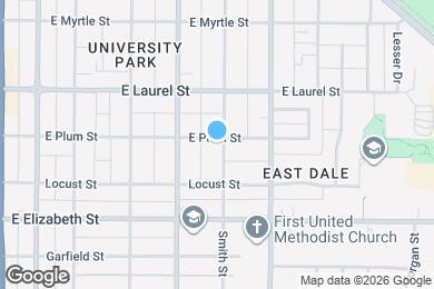 Map image of the property - 801 Smith St