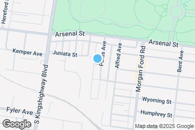 Map image of the property - 3169 Portis Ave