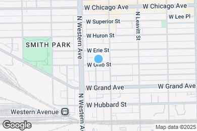 Map image of the property - 2327 W Ohio St