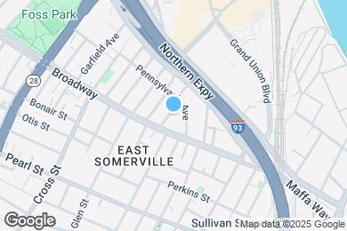 Map image of the property - 19 Indiana Ave