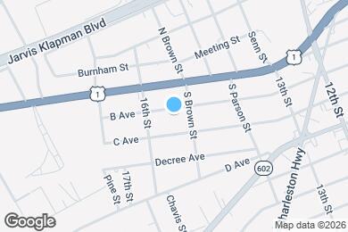 Map image of the property - 1619 B Ave