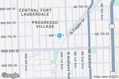 Map image of the property - 617 NW 1st Ave