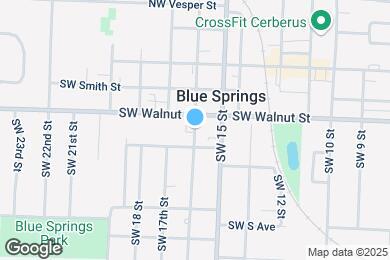 Map image of the property - 304 SW 16 St