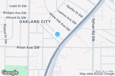 Map image of the property - 1081 Arlington Ave SW