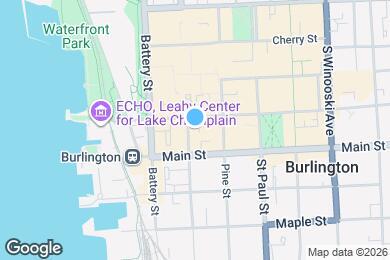 Map image of the property - 114-116 South Champlain Street