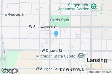 Map image of the property - 512 W Ionia St