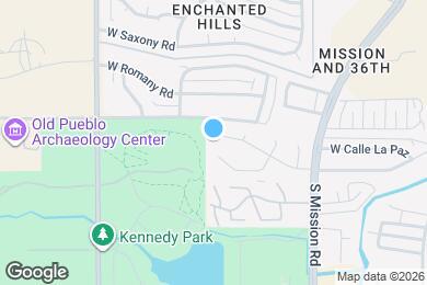 Map image of the property - 1919 W Calle Guadalajara