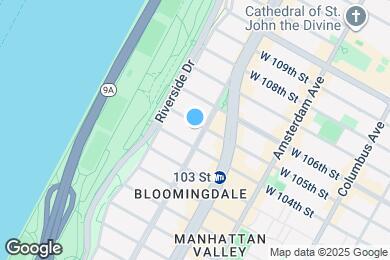 Map image of the property - 915 W End Ave