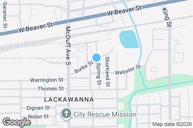 Map image of the property - 134 Spring St