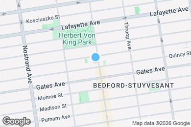 Map image of the property - Tompkins Avenue