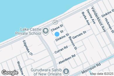 Map image of the property - 8531 Dinkins St